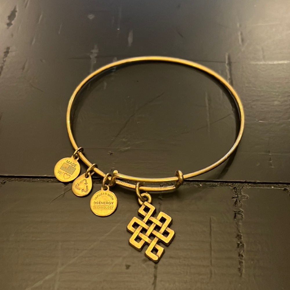 Alex and Ani gold bracelet